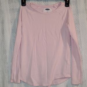 Pink long sleeve shirt